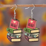 Women's Fashion Personalized 3D Love Book Earrings – Stylish Gifts — 4