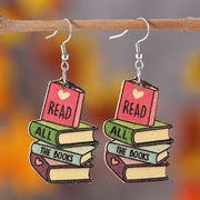 Women's Fashion Personalized 3D Love Book Earrings – Stylish Gifts — 4