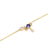Snow Star Tanzanian Zirconium Moonstone Necklace – Jewelry Gift Ideas — 2