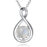 Birthstone Octagonal Pendant Sterling Silver – Jewelry Gift Ideas — 9