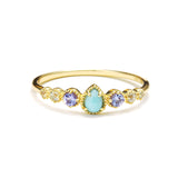 925 Silver Natural Haiwen Tanzanite Ring Girl – Gifts for Kids — 5