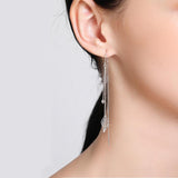 S925 Sterling Silver Leaf Earline Girl – Gifts for Kids — 6