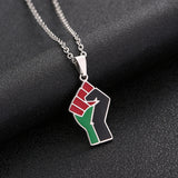African Fist Symbol Titanium Steel Pendant – Jewelry Gift Ideas — 12