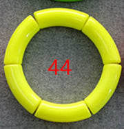 Acrylic Women's Elbow Elastic Glossy Bracelet – Jewelry Gift Ideas — 6