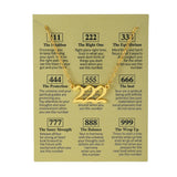 Women's Electroplated Gold Angel Number Necklace – Jewelry Gift Ideas — 8