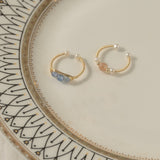 Natural Aquamarine Diy Design Female Ring Ornament – Gifts for Her — 4
