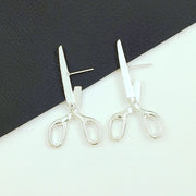Retro Scissors Creative Personalized Ear Studs – Unique Gift Ideas — 5