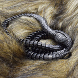 Vintage Stainless Steel Black Snake Necklace – Jewelry Gift Ideas — 4