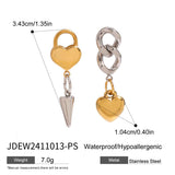 Stainless Steel Gold And Silver Color Matching – Gifts for Couples — 5