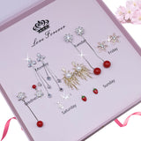 Women's Valentine's Day Sterling Silver Week Earrings – Gifts for Her — 5