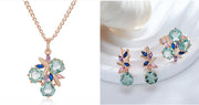 Fashion Creative Alloy Diamond-studded Ring Earrings – Stylish Gifts — 15