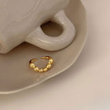 Round Beads Irregular Ring Simple INS Fashion Wave – Stylish Gifts — 12