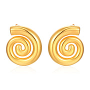 Stainless Steel Rotating Thread Earrings – Birthday Gifts — 3