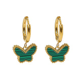 18K Gold Titanium Steel Pearl Earrings – Practical Gifts — 10