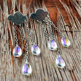 Fashion Magic Raindrops Witchcraft Pagan Earrings – Stylish Gifts — 4