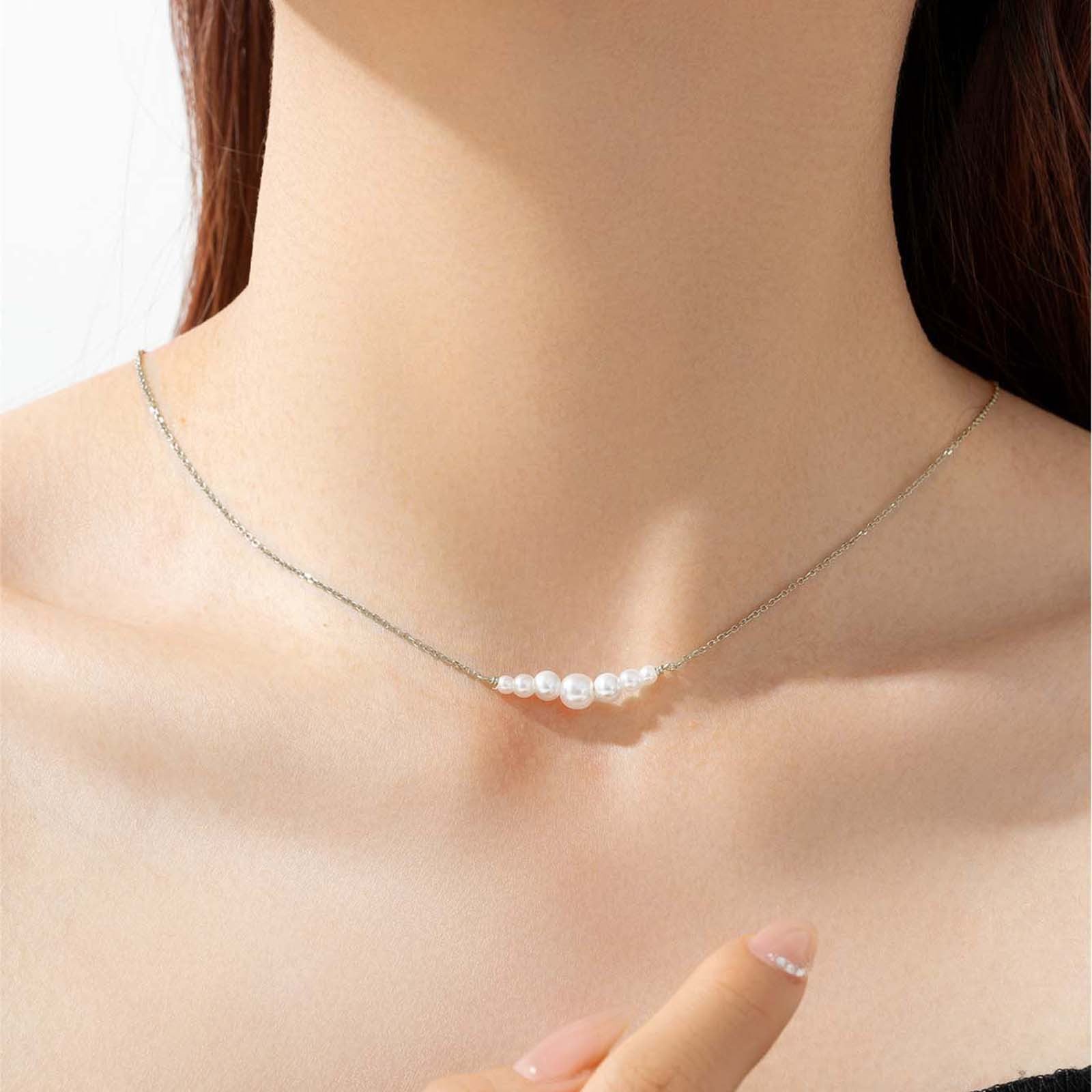 S925 Silver Pearl Bracelet Elegant Delicate – Jewelry Gift Ideas — 1