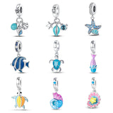 Pearl Night Glow Ocean Turtle Shell Pendant – Jewelry Gift Ideas — 9