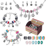 Diy Rainbow Beads Alloy Handmade Bracelet Set – Jewelry Gift Ideas — 1