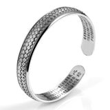 Silver Plated Heart Sutra Bracelet Male – Jewelry Gift Ideas — 5