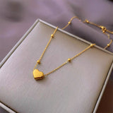 Cool Style Simple Fashion Love Titanium Steel Necklace – Stylish Gifts — 4
