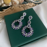 Women Slim Round Face Flower Earrings – Gifts for Her — 4