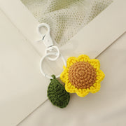Sunflower Knitted Pendant Jewelry Cute Handmade – Jewelry Gift Ideas — 6