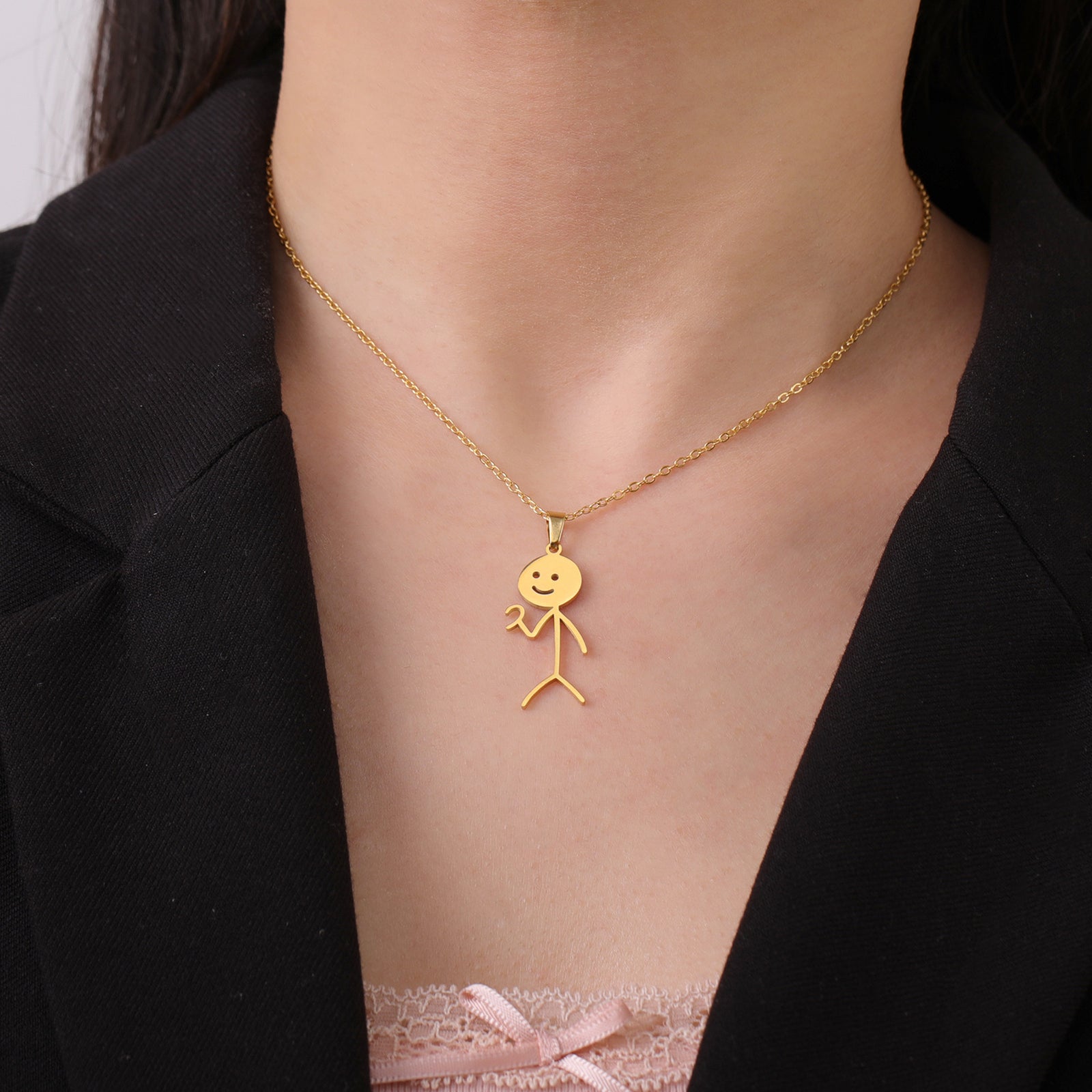 Love Sticker With Pendant Necklace – Jewelry Gift Ideas — 1