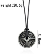 Sports Fitness Series Creative Barbell Necklace – Fitness Gifts — 6