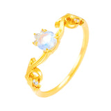 Women's New Light Luxury Moonstone Ring – Gifts for Her — 2