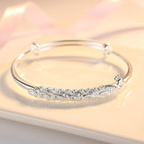 Embossed Copper And Silver Plated Bracelet – Jewelry Gift Ideas — 4