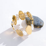 Bracelet Frosted Shell Beads Solid Color – Jewelry Gift Ideas — 6