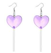 Personalized Candy Color Lollipop Heart-shaped Long – Birthday Gifts — 6