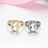 Adjustable Star Moon Stainless Steel Geometric Vintage – Stylish Gifts — 16