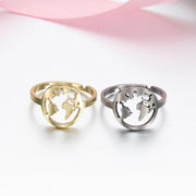 Adjustable Star Moon Stainless Steel Geometric Vintage – Stylish Gifts — 16