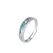 Butterfly Couple Ring Pair Ring Simple Valentine's – Gifts for Couples — 3