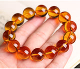 Female Kumquat Yellow Pixiu Natural Crystal Bracelet – Gifts for Her — 5