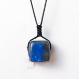 East China Sea Natural Crystal Square Pendant – Jewelry Gift Ideas — 11