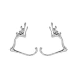 Niche Irregular Cute Antlers Ear Clips – Holiday Gift Ideas — 4