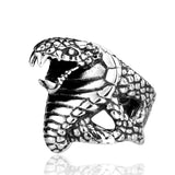 Exaggerated Style Titanium Steel Men's Cobra Ring – Stylish Gifts — 3
