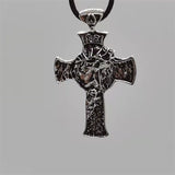 Cross necklace leather rope – Jewelry Gift Ideas — 5