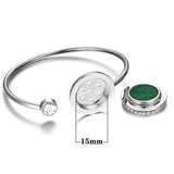 Women's Diamond-set Stainless Steel Alloy Hollow – Jewelry Gift Ideas — 3