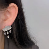 S925 Silver Cloud Lightning Raindrop Earrings – Special Occasion Gifts — 3