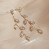 Leaf Earrings Women Long Tassel Earrings – Gifts for Her — 5