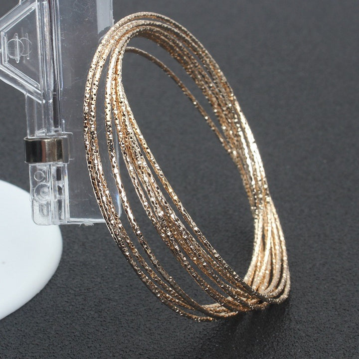 Multi Layer Ten Ring Interlocking Bracelet – Jewelry Gift Ideas — 1
