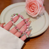 Cute Colorful Beaded Bracelet Niche Pearl – Jewelry Gift Ideas — 13