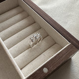 S925 Sterling Silver Korean Fashion Tie Ring – Stylish Gifts — 5