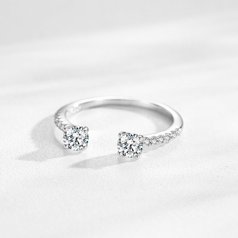 Fashion Entire Sterling Silver Ring For Women – Stylish Gifts — 1