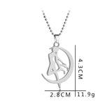 Sailor Moon Necklace Moon Rabbit Anime Anime – Jewelry Gift Ideas — 5