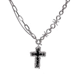 Vintage Cross Pendant Necklace For Women – Jewelry Gift Ideas — 6