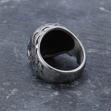 Skull Shaped Men's Titanium Steel Ring – Gifts for Him — 3